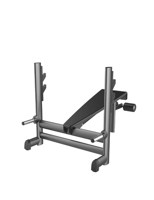 Gym80 CN004006 Decline Bench, 80Kg, 13010313, Black/Grey