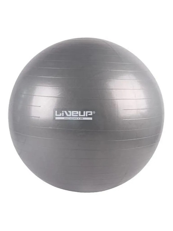 Live Up Anti Burst Gym Ball, 65cm, Grey