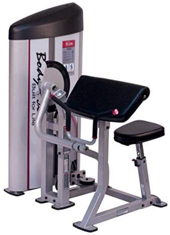 

Body Solid S2AC PC2-Arm Curl Machine with 160lb. Stack, 172.37Kg, 13070618, Grey/Black