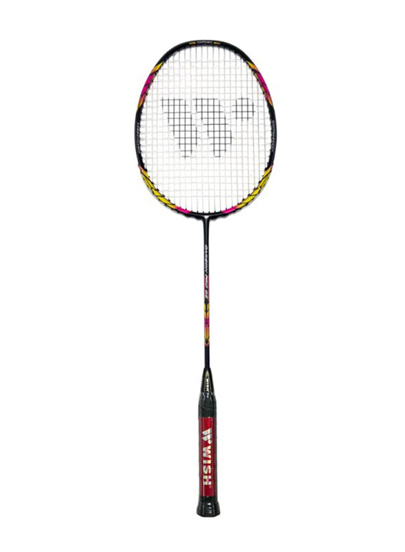 

Wish Carbon Pro 65 Badminton Racket, Multicolour