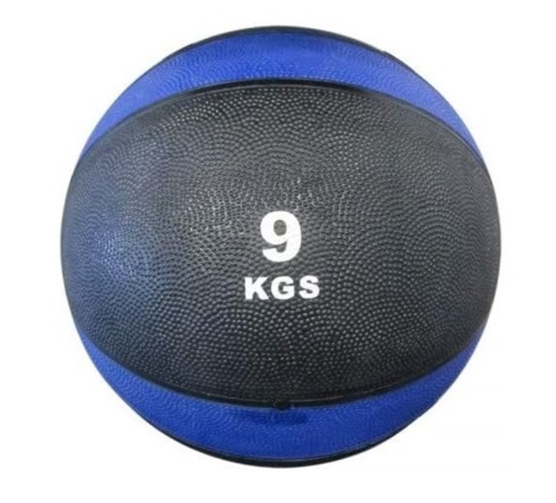 TA Sport Premium Medicine Ball, 9KG, Blue/Black