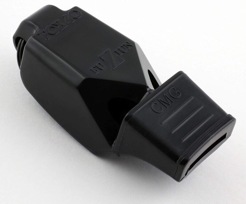 

Fox 40 Fuziun W Lanyard Whistle, 86030008, Black