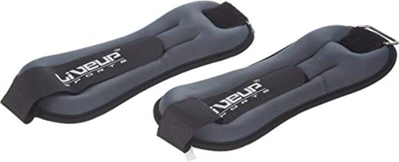 

Live Up Ankle Wrist Weight, 2 x 1KG, LS3049, Multicolour