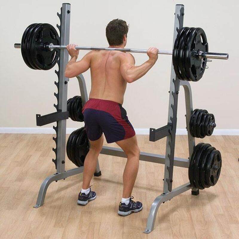 

Body Solid Multi-Press Station, Set, 13070288, Grey/Black