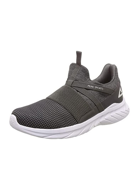 

Peak Sports Casual Slip-On Men Sneakers, 43 EU, Grey