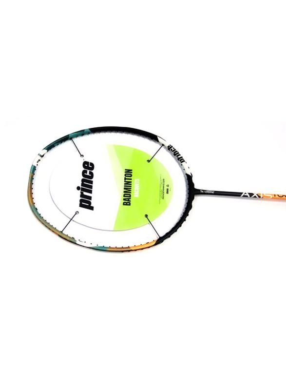 Prince Axis Tour & Textreme Badminton Racket, Black/Yellow