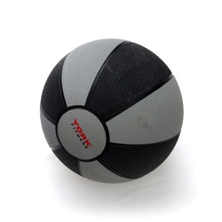 TA Sport York Medicine Ball, 10KG, Mb6300B, Grey/Black