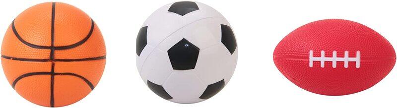 

Mesuca Super Kids Mini Foam Balls, 3 Pieces, Ages 3+, Multicolour