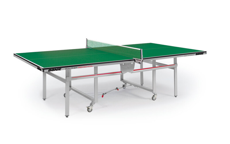 Donic 400215000 Waldner High School Table Tennis Table, 19mm, Green