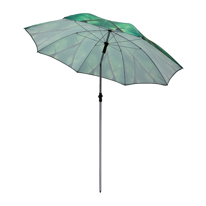 TA Sports 200cm Banana Leaf Beach Umbrella, 7080023, Green