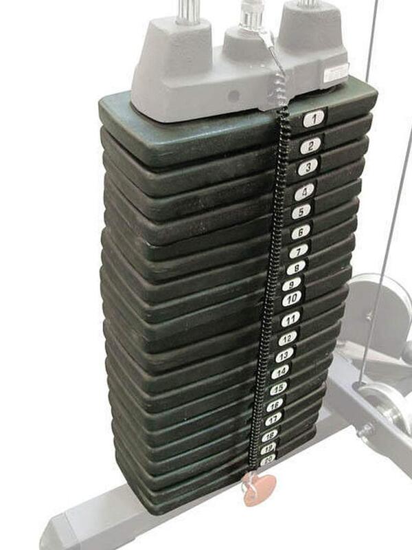 Body Solid Weight Stack Upgrade, One Size, SP200, Multicolour