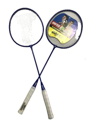 Joerex Super-K 2 Badminton Racket Set with Plastic Ball, SK112-02, Multicolour