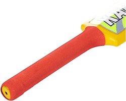 Karson Size-1 Wooden Cricket Bat, Yellow