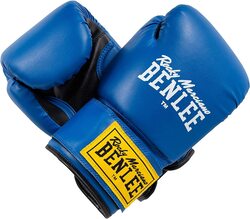 Benlee 10-oz Leather Unisex Adult Rodney Boxing Gloves, Blue
