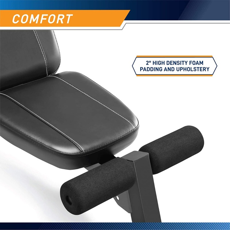 TA Sport Marcy SB 10115 Fitness Multi Utility Weight Bench, Black