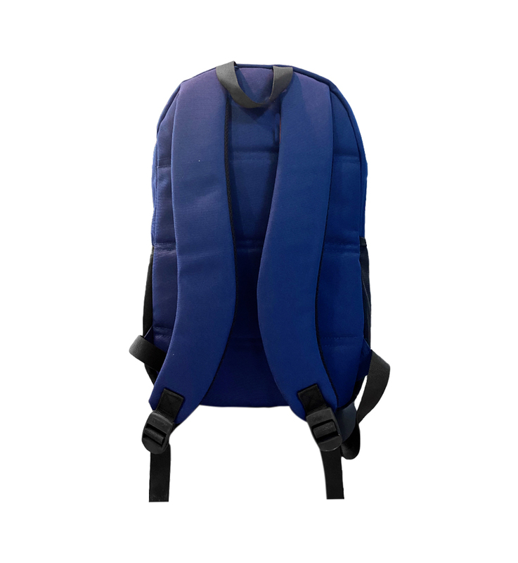 Peak Polyester Backpack Bag Unisex, 3080308, Navy Blue