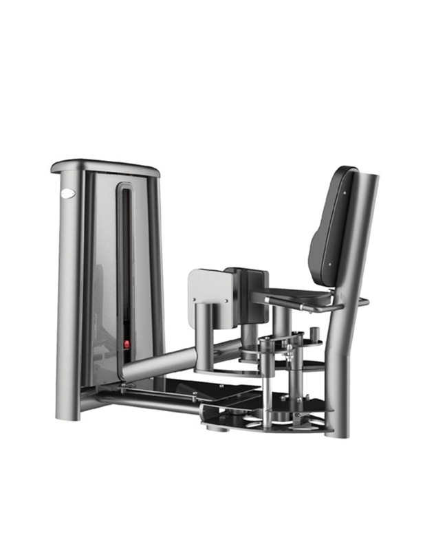 Gym80 CN003028 Abduction Exercise Machine, 385Kg, 13070855, Grey/Black