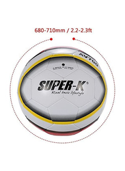 Joerex Super K 2# PVC Soccer Football, Multicolour