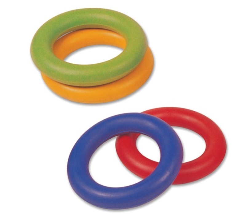 Vinex Sponge Rubber Ring, 4 Piece, Multicolour