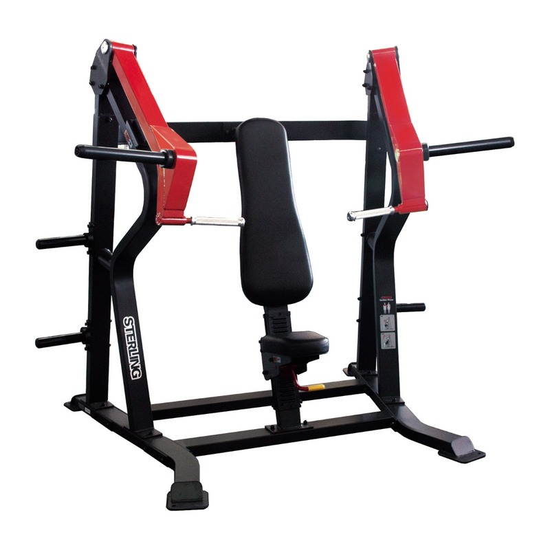 Impulse Fitness Incline Chest Press Set, 183.5Kg, 13070563, Red/Black