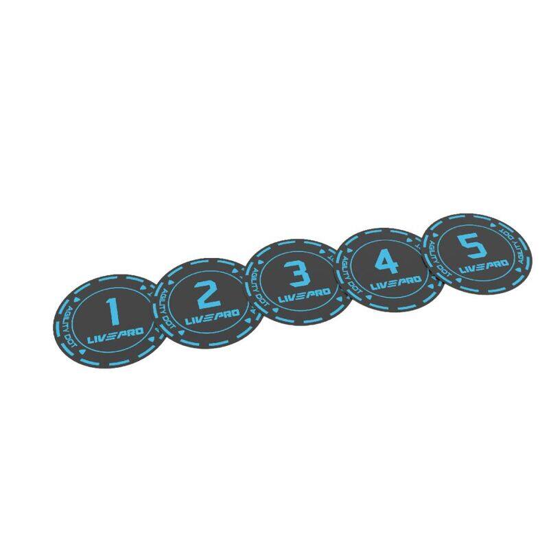 

Livepro Agility Dots, 5 Pieces, Black