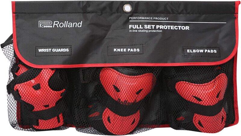 

TA Sports Protector Full Set, Black/Red