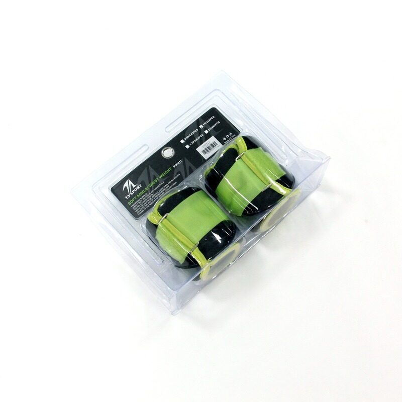 

TA Sport Soft Ankle Wrist, 2 x 1KG, Ir97811, Green/Black