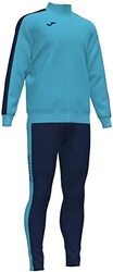 Joma Tracksuit for Men, XL, Navy Fluorescent Turquoise