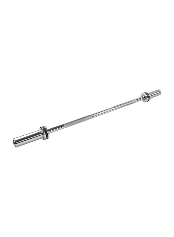 Liveup Olympic E-Curl Bar, 120cm, Lp8053, Silver