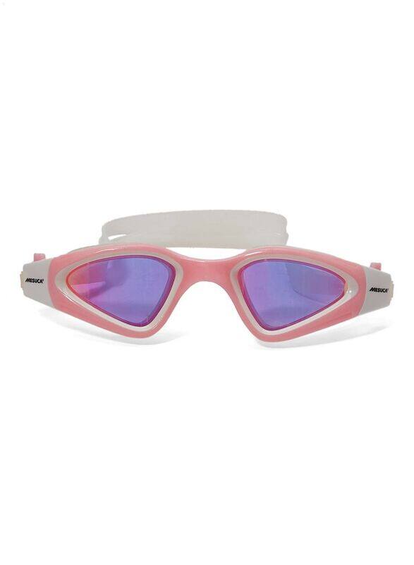 

Mesuca Joerex Swimming Goggles, White/Pink