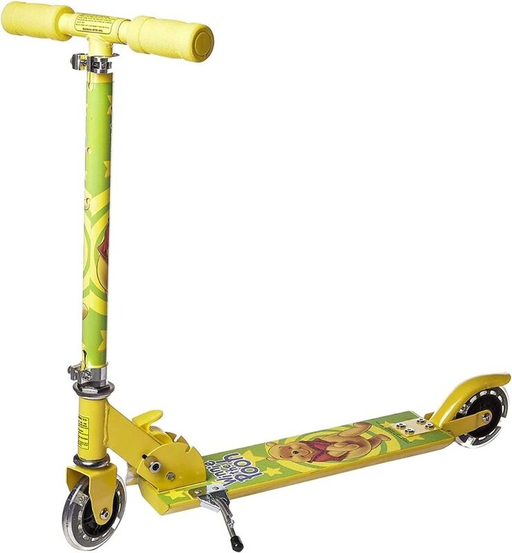 

Mesuca Yellow Scooter for Kids, Ages 5+