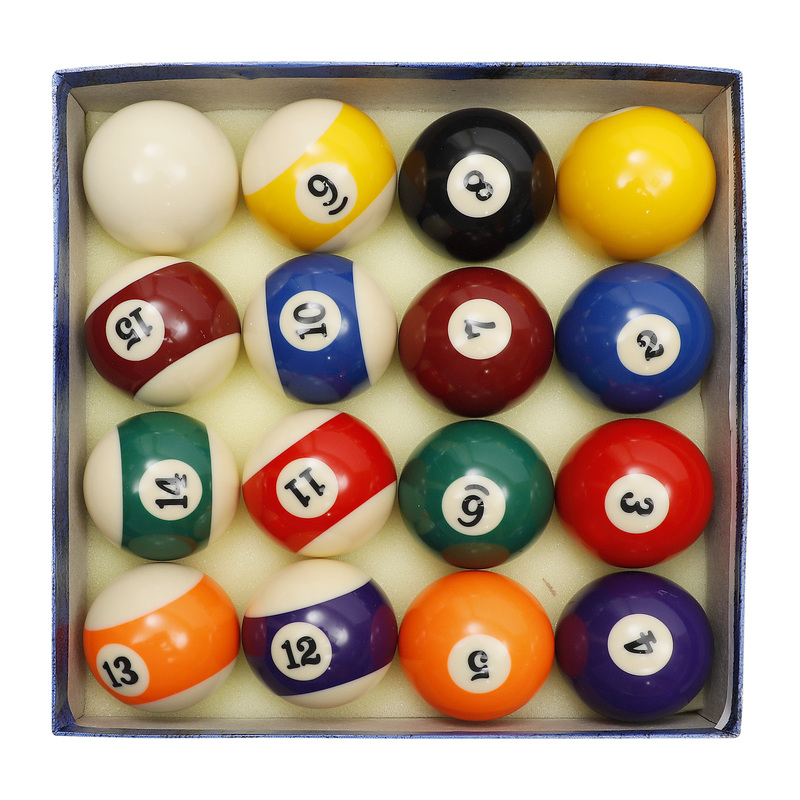 

TA Sports Billiard Ball C Grade, Multicolour, 16 Pieces