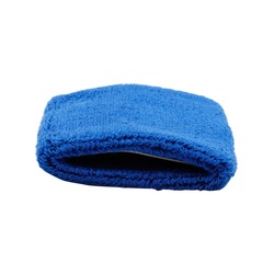 TA Sports Cotton Sweat Wristband, Blue