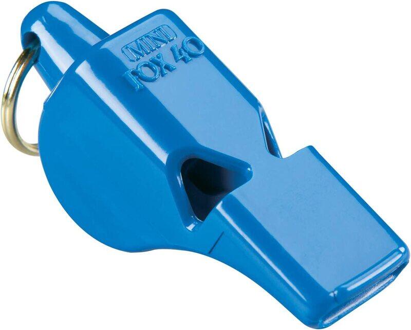 

Fox 40 Mini Safety Linyard Whistle, Blue