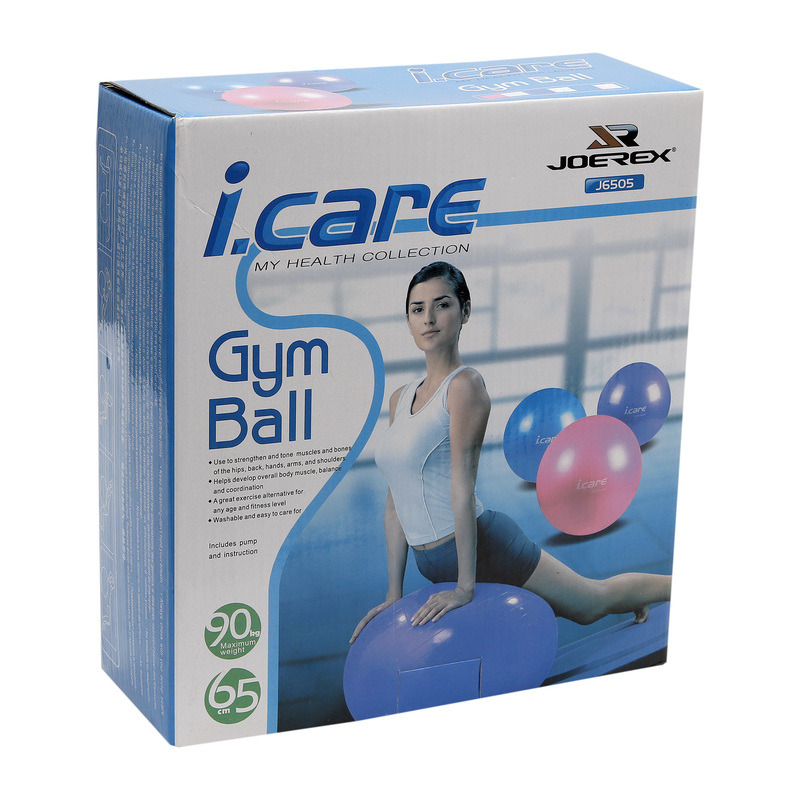Mesuca I Care Gym Ball, 65cm, Purple