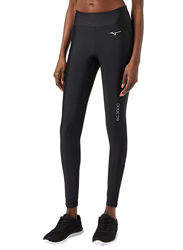 

Mizuno Long Tight Sports Pants for Women, Medium, BG3000, Black