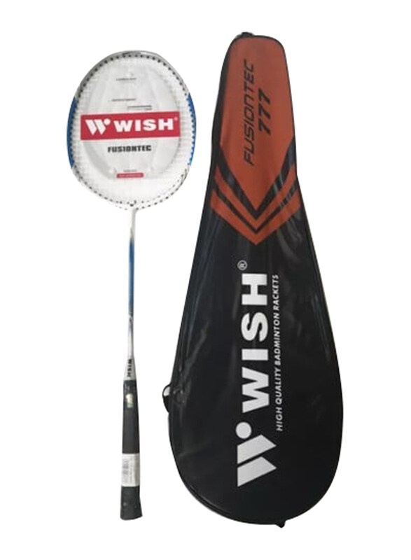 

Wish Fusiontec 777 Badminton Racket Full Cover, Multicolour