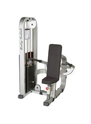 Body Solid Triceps Press Machine, One Size, 13070002, Silver/Black