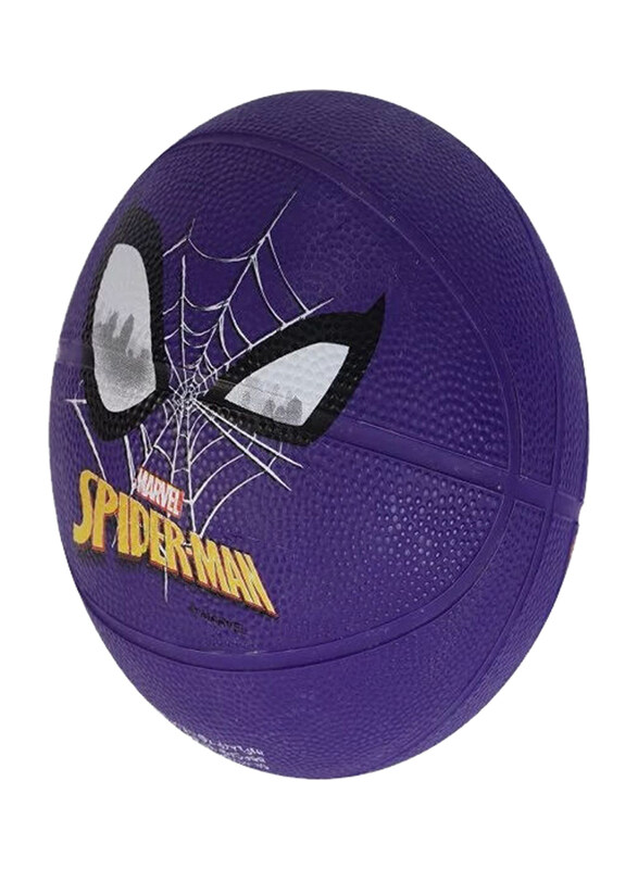 

Joerex Size-1 Spiderman Rubber Basketball, Jmaa19022-S2, Multicolour