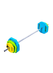 Livepro LP8035 Classic Barbell Combination Set, 40KG, Multicolour