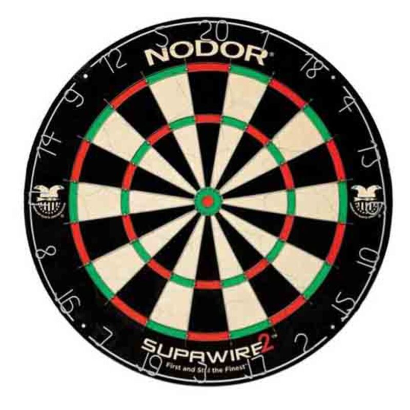 Nodor Supawire 2 Dart Board 30011, Multicolour