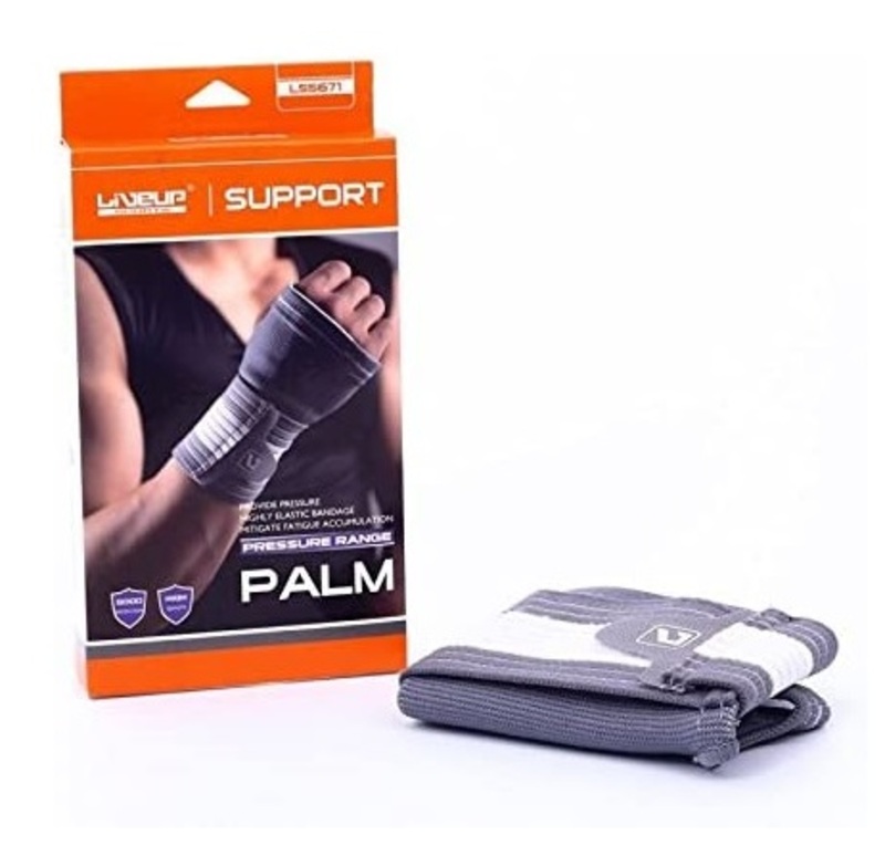 Liveup Palm Supporter, L/XL, Grey