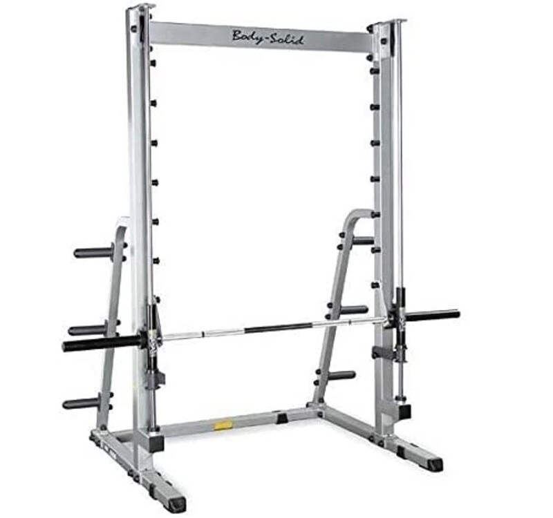 Body Solid Counter Balanced Smith Machine, One Size, SSM350, Silver