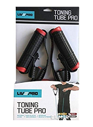 Livepro LP8405-M Pro Toning Tube, Red/Black