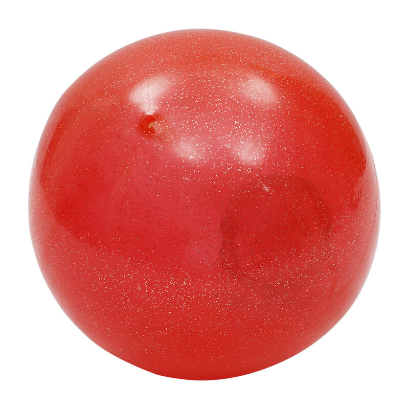 

TA Sports Exercise Glitter Ball, 8 inch, Red