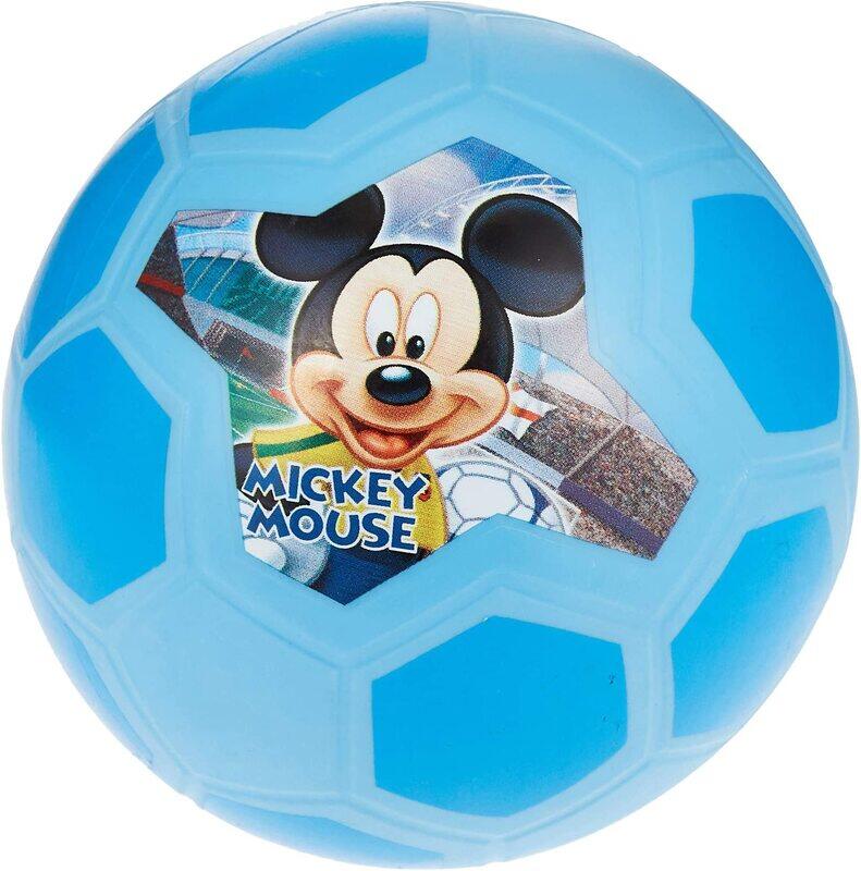 

Mesuca 7.5-Inch PVC Mickey Mouse Soccer Ball, Dab40474-A, Blue