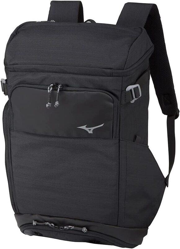 

Mizuno 22L Polyester Backpack Bag Unisex, 32010139-101, Black