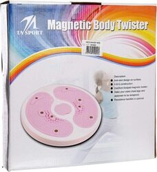 TA Sports Plastic and Metal Hkwt103 Mag Body Twister with Rope, Multicolour