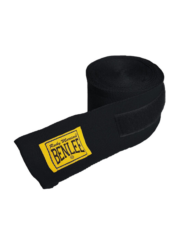 

Benlee 450cm Elastic Hand Wraps, 195002/1000, Black