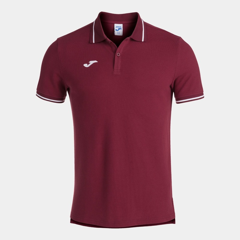 Joma Polo Shirt for Men, XXL, Burgundy
